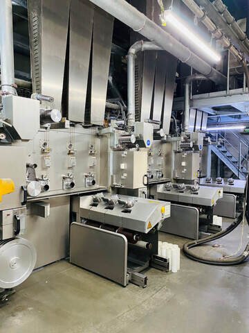 Power-Heat-Set thermofixation line
